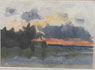 1943. 60 x 46 cm. Watercolour.
