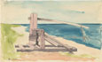 1947. 21 x 28 cm. Watercolour.